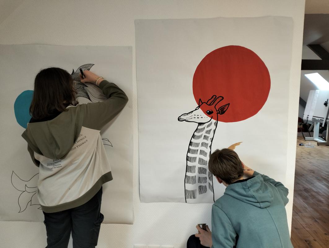 Grands formats avec les ados