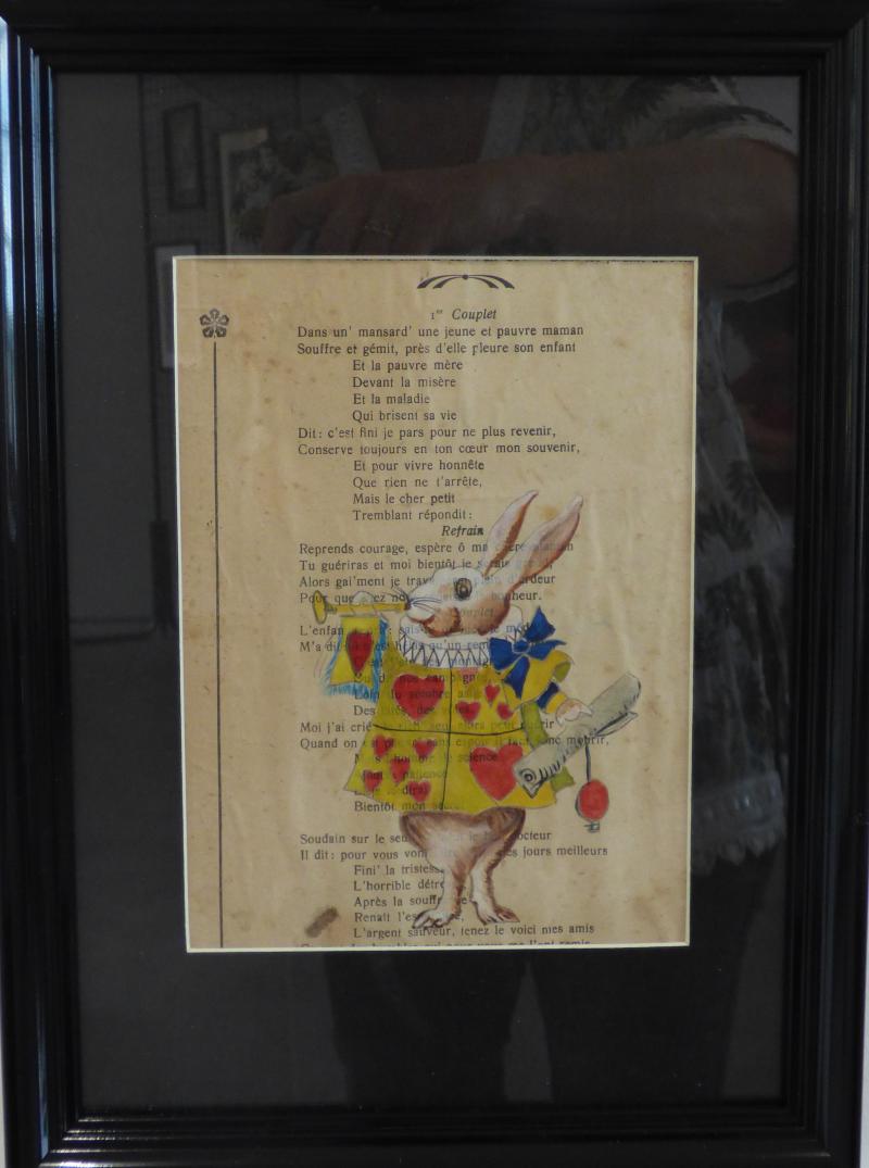 Aquarelle sur partition