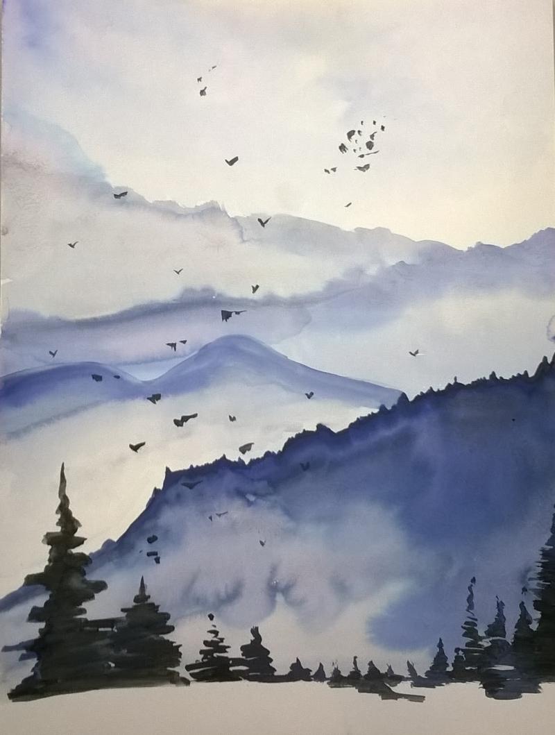 Encre avec les enfants