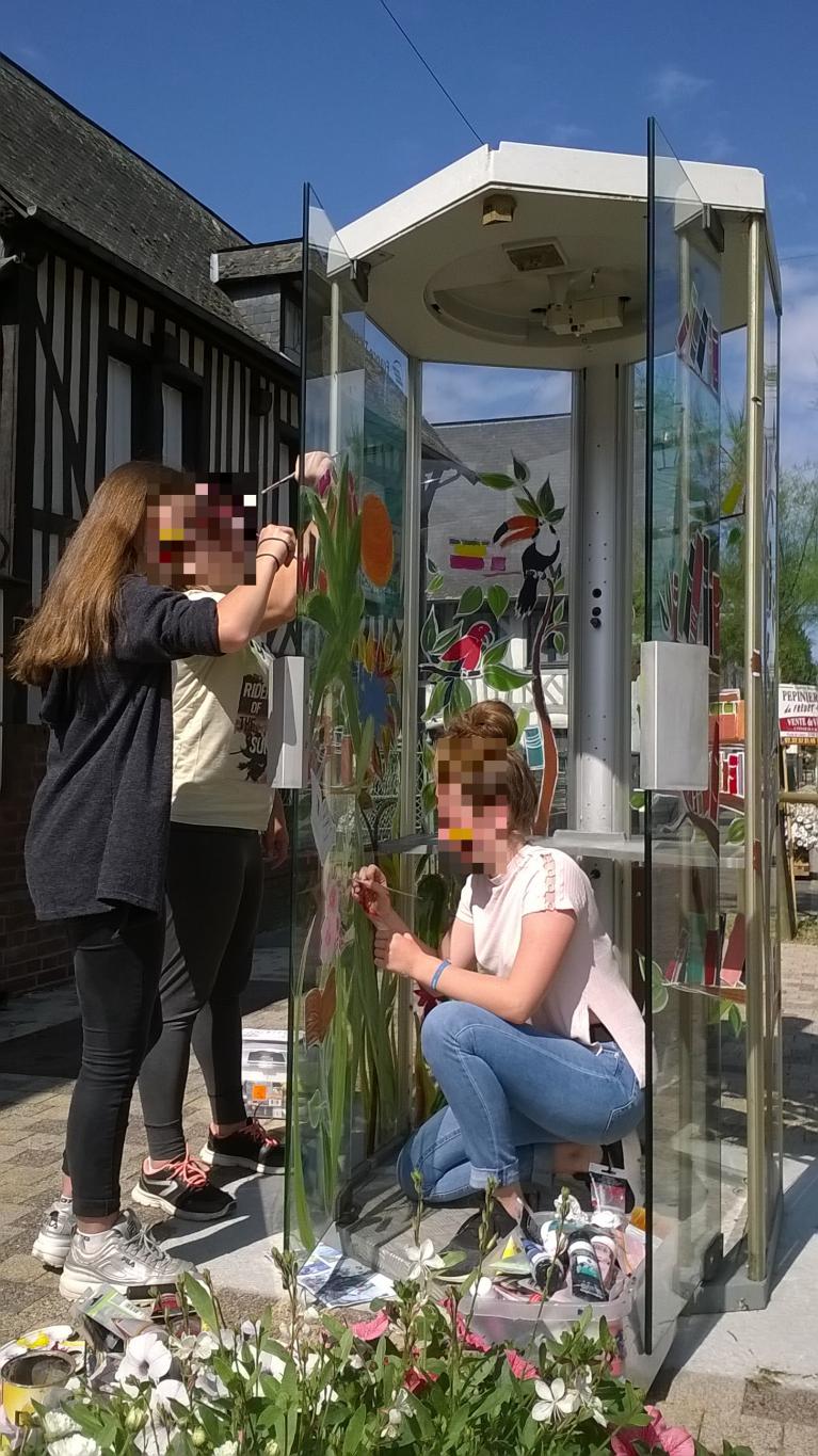 Projet &#34;boite à livres&#34; avec des ados