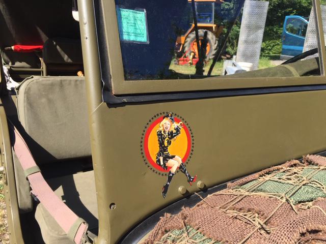 Décoration sur Jeep Willis