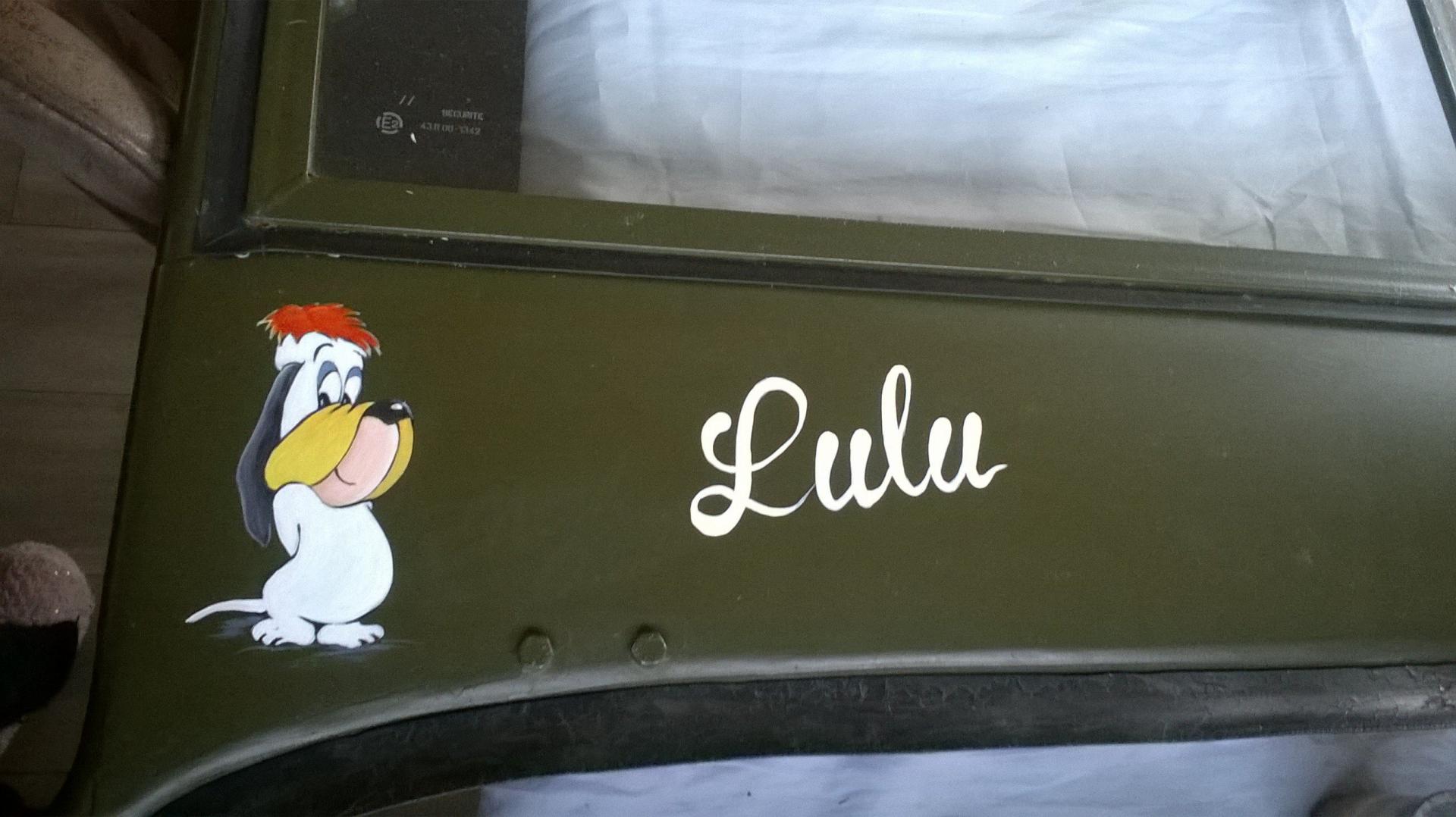 Décoration sur Jeep Willis