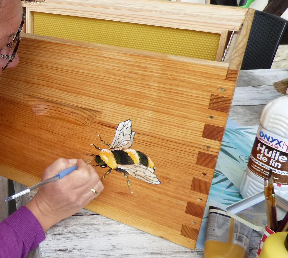 Décoration de ruche